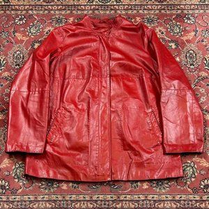 Marina Rinaldi Womens Red Jacket